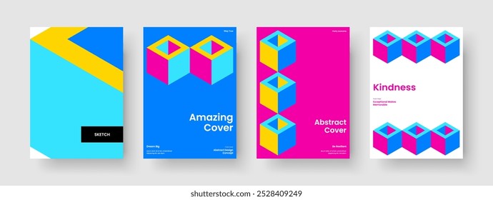 Geometric Business Presentation Design. Isolated Background Layout. Creative Poster Template. Flyer. Book Cover. Brochure. Banner. Report. Catalog. Notebook. Magazine. Portfolio. Handbill. Leaflet