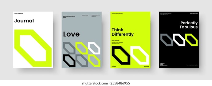 Geometric Business Presentation Design. Isolated Book Cover Layout. Modern Banner Template. Background. Flyer. Poster. Brochure. Report. Brand Identity. Advertising. Leaflet. Portfolio. Journal