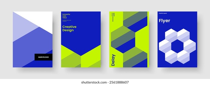 Geometric Business Presentation Design. Isolated Poster Template. Abstract Background Layout. Flyer. Brochure. Report. Banner. Book Cover. Leaflet. Catalog. Advertising. Handbill. Portfolio