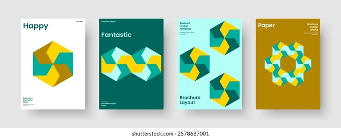 Geometric Business Presentation Design. Isolated Report Layout. Modern Brochure Template. Banner. Background. Poster. Flyer. Book Cover. Notebook. Leaflet. Advertising. Pamphlet. Magazine. Handbill