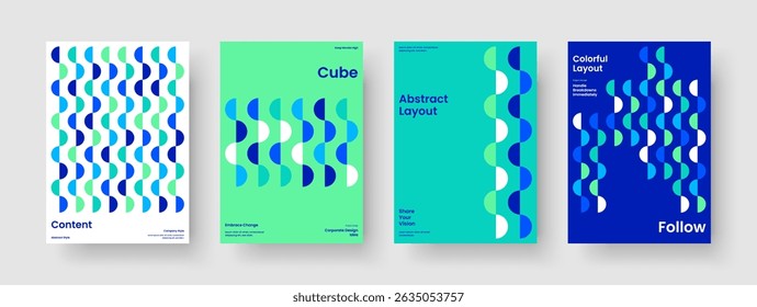 Geometric Business Presentation Design. Isolated Banner Template. Creative Brochure Layout. Poster. Background. Book Cover. Flyer. Report. Advertising. Leaflet. Magazine. Newsletter. Pamphlet