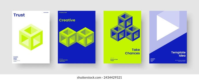 Geometric Business Presentation Design. Modern Book Cover Template. Creative Background Layout. Report. Banner. Brochure. Poster. Flyer. Pamphlet. Portfolio. Handbill. Leaflet. Notebook