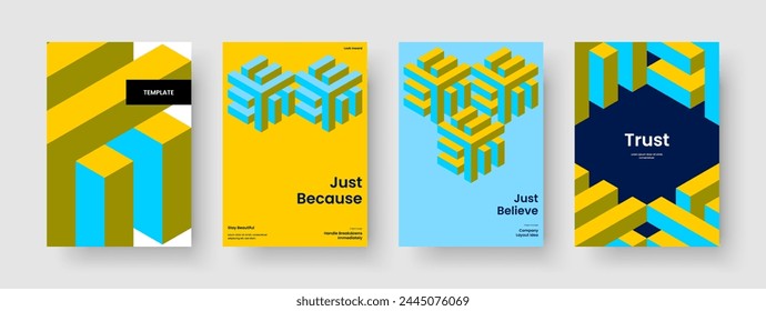 Geometric Business Presentation Design. Modern Flyer Layout. Abstract Report Template. Background. Poster. Banner. Book Cover. Brochure. Handbill. Brand Identity. Magazine. Newsletter. Leaflet