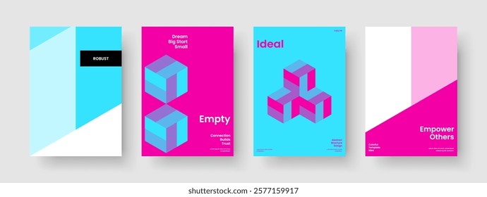 Geometric Business Presentation Design. Modern Report Template. Isolated Background Layout. Book Cover. Flyer. Poster. Banner. Brochure. Catalog. Advertising. Pamphlet. Notebook. Handbill. Magazine
