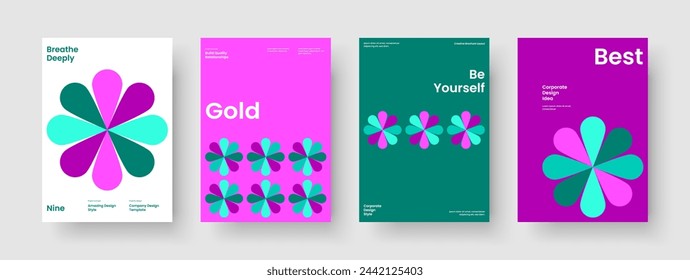 Geometric Business Presentation Layout. Abstract Background Template. Isolated Flyer Design. Poster. Brochure. Banner. Report. Book Cover. Advertising. Handbill. Notebook. Brand Identity