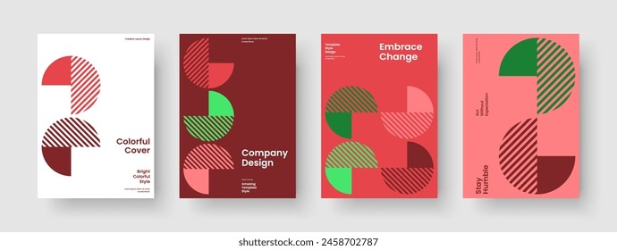 Geometric Business Presentation Layout. Abstract Background Template. Isolated Poster Design. Brochure. Flyer. Banner. Book Cover. Report. Brand Identity. Leaflet. Portfolio. Notebook. Journal