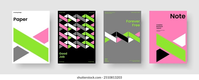 Diseño geométrico de la presentación del negocio. Diseño Abstractas de Flyer. Plantilla de portada de libro creativo. Antecedentes. Cartel. Folleto. Informe. Anuncio. Identidad de marca. Manual. Folleto. Catálogo. Boletín de noticias