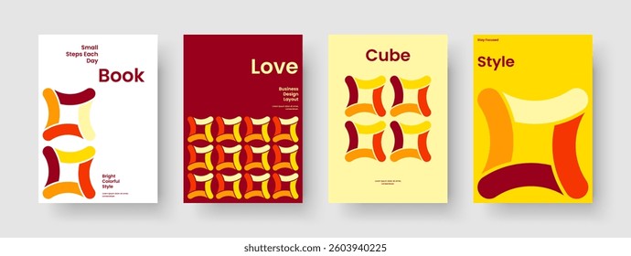 Geometric Business Presentation Layout. Abstract Report Template. Isolated Banner Design. Background. Flyer. Poster. Brochure. Book Cover. Newsletter. Advertising. Journal. Leaflet. Magazine
