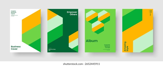 Geometric Business Presentation Layout. Abstract Banner Template. Creative Report Design. Poster. Background. Flyer. Brochure. Book Cover. Advertising. Catalog. Pamphlet. Brand Identity. Leaflet