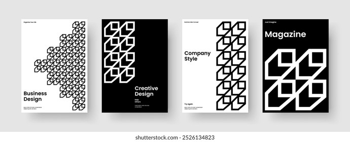 Layout Geométrico Da Apresentação Comercial. Design Criativo de Relatórios. Modelo de plano de fundo abstrato. Brochura. Capa de Livro. Cartaz. Faixa. Panfleto. Publicidade. Conhecimento manual. Folheto informativo. Identidade da marca. Panfleto