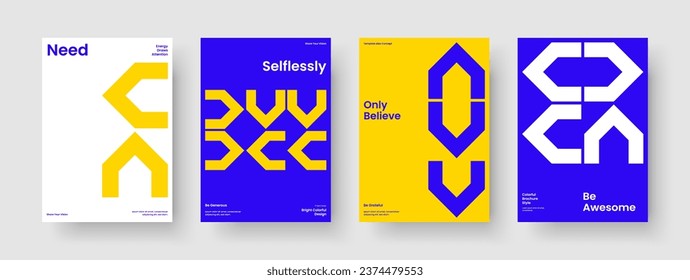 Geometric Business Presentation Layout. Isolated Poster Design. Abstract Banner Template. Background. Brochure. Report. Book Cover. Flyer. Advertising. Journal. Magazine. Notebook. Brand Identity