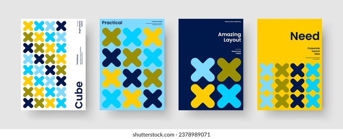 Geometric Business Presentation Layout. Isolated Brochure Template. Creative Flyer Design. Background. Book Cover. Report. Banner. Poster. Newsletter. Journal. Leaflet. Handbill. Pamphlet