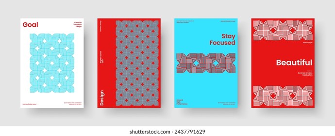 Geometric Business Presentation Layout. Isolated Book Cover Template. Abstract Brochure Design. Poster. Background. Report. Banner. Flyer. Notebook. Magazine. Brand Identity. Portfolio. Journal