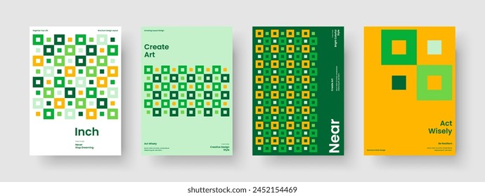 Geometric Business Presentation Layout. Isolated Flyer Design. Abstract Poster Template. Banner. Book Cover. Brochure. Report. Background. Catalog. Leaflet. Pamphlet. Handbill. Journal