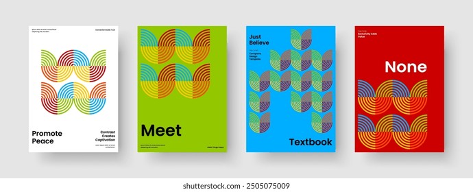 Diseño geométrico de la presentación del negocio. Plantilla de Anuncio aislada. Diseño creativo de folletos. Antecedentes. Informe. Portada de libro. Cartel. Volante. Publicidad. Folleto. Boletín informativo. Diario. Manual