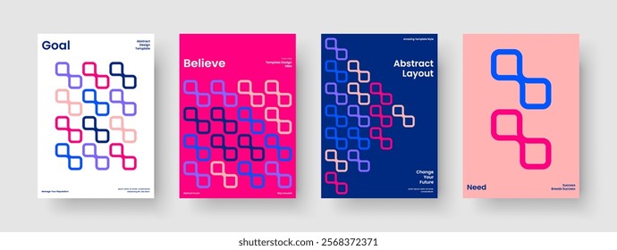 Geometric Business Presentation Layout. Isolated Flyer Design. Modern Banner Template. Brochure. Book Cover. Background. Poster. Report. Advertising. Journal. Pamphlet. Handbill. Newsletter