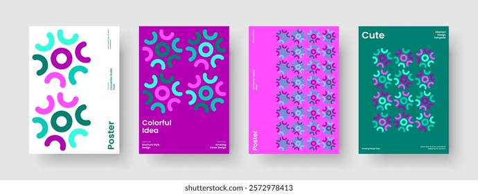 Geometric Business Presentation Layout. Isolated Brochure Design. Modern Banner Template. Poster. Flyer. Background. Report. Book Cover. Portfolio. Notebook. Leaflet. Pamphlet. Brand Identity