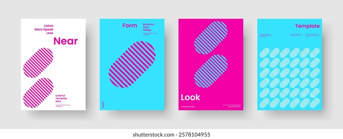 Geometric Business Presentation Layout. Isolated Banner Design. Creative Background Template. Book Cover. Poster. Brochure. Flyer. Report. Journal. Leaflet. Handbill. Newsletter. Notebook