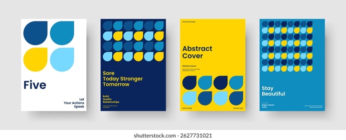 Geometric Business Presentation Layout. Isolated Flyer Design. Abstract Brochure Template. Background. Report. Book Cover. Poster. Banner. Portfolio. Pamphlet. Newsletter. Catalog. Journal