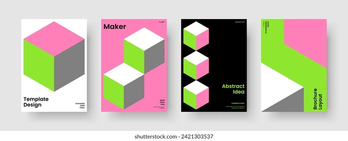 Geometric Business Presentation Layout. Modern Book Cover Template. Isolated Report Design. Background. Flyer. Banner. Poster. Brochure. Magazine. Catalog. Brand Identity. Newsletter. Portfolio