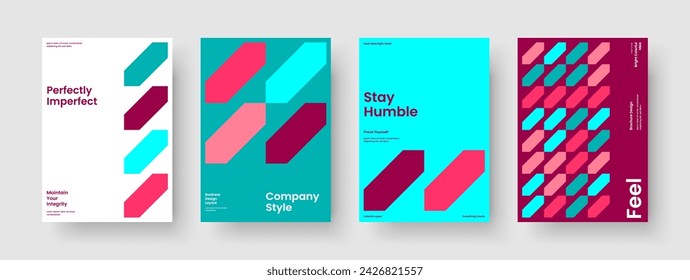 Geometric Business Presentation Layout. Modern Background Template. Isolated Poster Design. Brochure. Report. Book Cover. Banner. Flyer. Newsletter. Journal. Brand Identity. Advertising. Portfolio