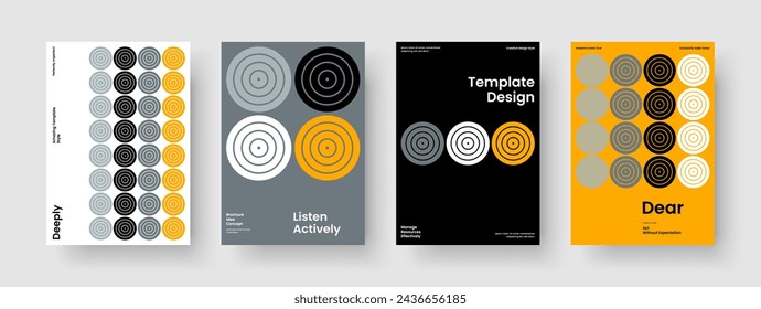 Geometric Business Presentation Layout. Modern Banner Design. Isolated Flyer Template. Poster. Book Cover. Report. Background. Brochure. Advertising. Catalog. Handbill. Newsletter. Notebook