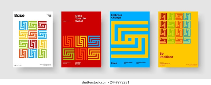 Geometric Business Presentation Layout. Modern Brochure Template. Isolated Flyer Design. Report. Banner. Book Cover. Poster. Background. Magazine. Leaflet. Newsletter. Handbill. Journal. Notebook