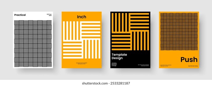 Geometric Business Presentation Layout. Modern Brochure Design. Isolated Report Template. Background. Flyer. Banner. Poster. Book Cover. Newsletter. Notebook. Magazine. Leaflet. Catalog