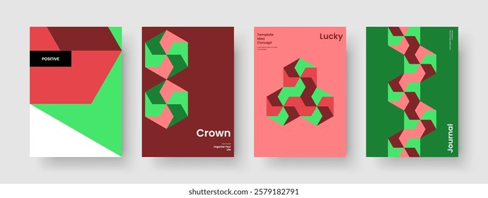 Geometric Business Presentation Layout. Modern Book Cover Template. Isolated Banner Design. Report. Background. Flyer. Poster. Brochure. Magazine. Notebook. Advertising. Pamphlet. Journal