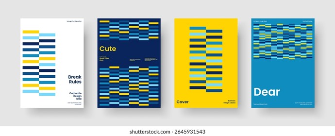 Geometric Business Presentation Layout. Modern Background Design. Abstract Poster Template. Banner. Brochure. Flyer. Book Cover. Report. Portfolio. Brand Identity. Advertising. Journal. Notebook