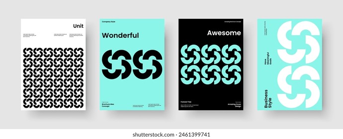 Geometric Business Presentation Template. Abstract Book Cover Layout. Isolated Background Design. Poster. Flyer. Brochure. Banner. Report. Newsletter. Brand Identity. Magazine. Catalog. Journal