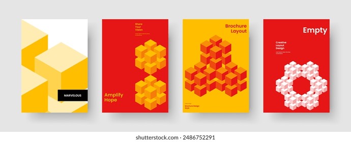 Geometric Business Presentation Template. Abstract Poster Design. Creative Report Layout. Background. Flyer. Book Cover. Banner. Brochure. Pamphlet. Magazine. Portfolio. Journal. Newsletter