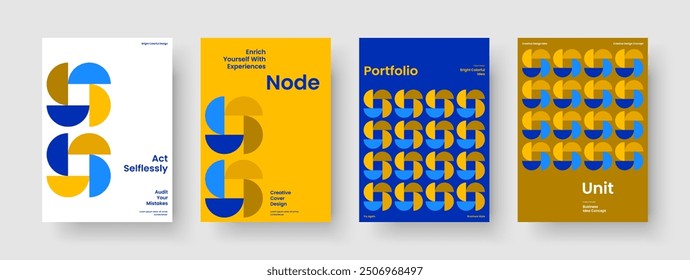Geometric Business Presentation Template. Abstract Poster Design. Isolated Background Layout. Book Cover. Banner. Brochure. Flyer. Report. Catalog. Newsletter. Leaflet. Pamphlet. Brand Identity