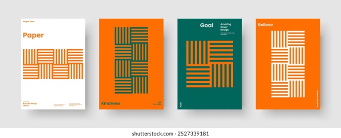 Modelo Geométrico de Apresentação Comercial. Projeto de relatório abstrato. Layout de folheto moderno. Faixa. Cartaz. Panfleto. Capa de Livro. Histórico. Catálogo. Identidade da marca. Diário. Notebook. Publicidade
