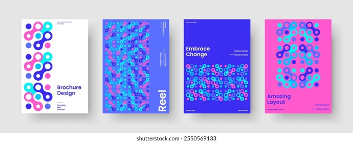 Modelo Geométrico de Apresentação Comercial. Layout de Plano de Fundo Abstrato. Design de panfleto isolado. Cartaz. Faixa. Brochura. Relatório. Capa de Livro. Boletim informativo. Identidade da marca. Notebook. Catálogo. Revista