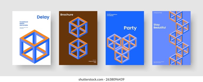Geometric Business Presentation Template. Abstract Book Cover Layout. Isolated Background Design. Banner. Flyer. Report. Brochure. Poster. Catalog. Newsletter. Handbill. Leaflet. Pamphlet