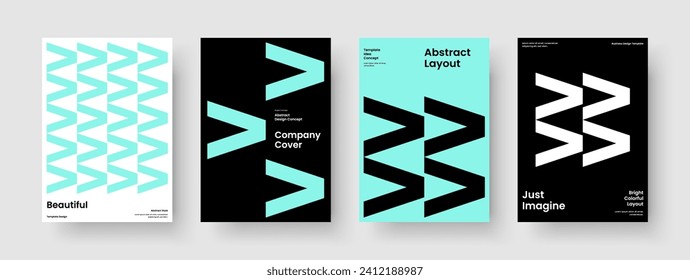 Geometric Business Presentation Template. Creative Poster Layout. Isolated Background Design. Flyer. Report. Brochure. Banner. Book Cover. Journal. Advertising. Notebook. Catalog. Leaflet. Pamphlet