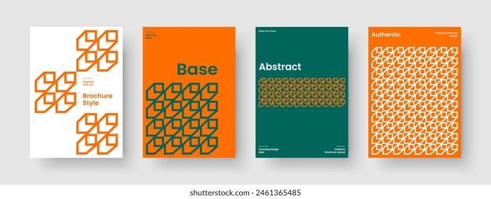 Geometric Business Presentation Template. Creative Report Layout. Isolated Book Cover Design. Brochure. Background. Banner. Flyer. Poster. Brand Identity. Catalog. Leaflet. Notebook. Journal