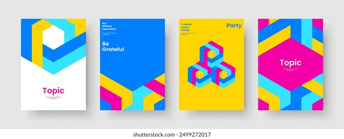 Geometric Business Presentation Template. Creative Background Layout. Isolated Flyer Design. Brochure. Poster. Banner. Book Cover. Report. Pamphlet. Magazine. Notebook. Catalog. Leaflet