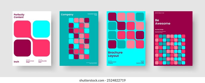 Geometric Business Presentation Template. Creative Banner Design. Isolated Background Layout. Brochure. Flyer. Poster. Book Cover. Report. Portfolio. Catalog. Journal. Leaflet. Brand Identity