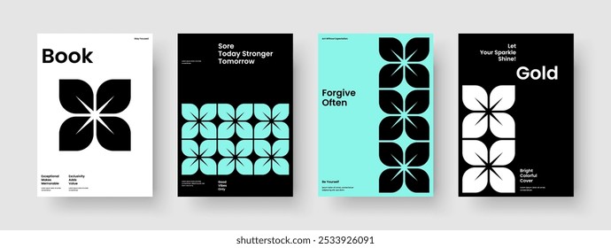 Geometric Business Presentation Template. Creative Book Cover Layout. Isolated Flyer Design. Poster. Banner. Background. Report. Brochure. Advertising. Notebook. Pamphlet. Journal. Portfolio