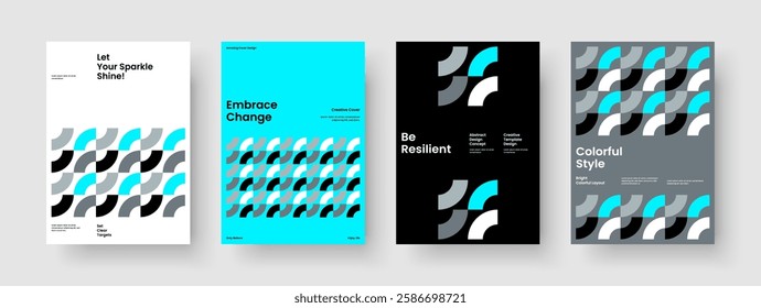 Geometric Business Presentation Template. Creative Poster Layout. Abstract Report Design. Banner. Flyer. Brochure. Background. Book Cover. Handbill. Newsletter. Leaflet. Advertising. Brand Identity