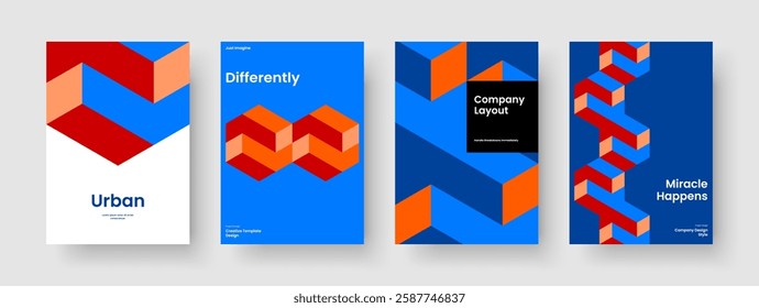 Geometric Business Presentation Template. Creative Banner Design. Isolated Flyer Layout. Report. Poster. Brochure. Background. Book Cover. Portfolio. Catalog. Handbill. Leaflet. Brand Identity
