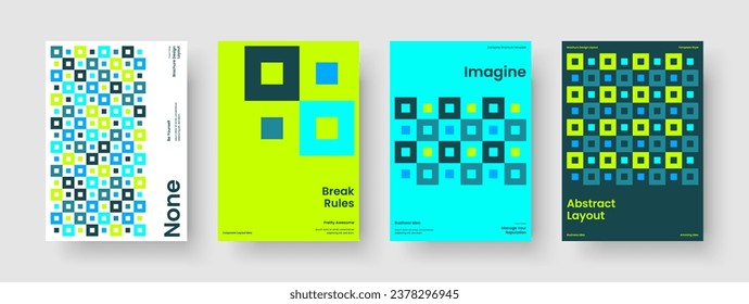 Geometric Business Presentation Template. Isolated Brochure Layout. Creative Book Cover Design. Poster. Banner. Background. Report. Flyer. Leaflet. Notebook. Magazine. Journal. Portfolio