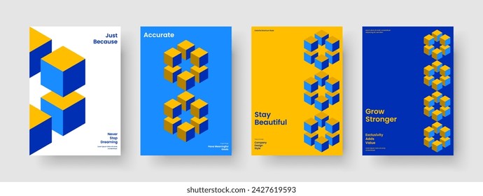 Geometric Business Presentation Template. Isolated Flyer Design. Modern Banner Layout. Poster. Book Cover. Brochure. Background. Report. Magazine. Pamphlet. Catalog. Leaflet. Advertising