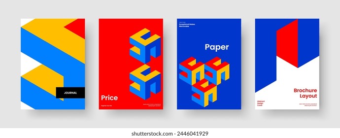 Geometric Business Presentation Template. Isolated Brochure Layout. Modern Poster Design. Book Cover. Report. Banner. Flyer. Background. Advertising. Magazine. Pamphlet. Handbill. Portfolio