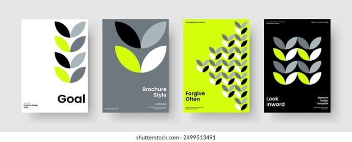 Geometric Business Presentation Template. Isolated Background Design. Abstract Book Cover Layout. Brochure. Banner. Flyer. Report. Poster. Pamphlet. Catalog. Advertising. Handbill. Leaflet