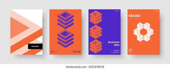 Geometric Business Presentation Template. Isolated Brochure Design. Modern Book Cover Layout. Flyer. Background. Banner. Poster. Report. Magazine. Newsletter. Catalog. Journal. Pamphlet