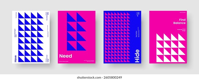 Geometric Business Presentation Template. Isolated Background Layout. Abstract Brochure Design. Flyer. Poster. Banner. Report. Book Cover. Magazine. Handbill. Catalog. Brand Identity. Portfolio