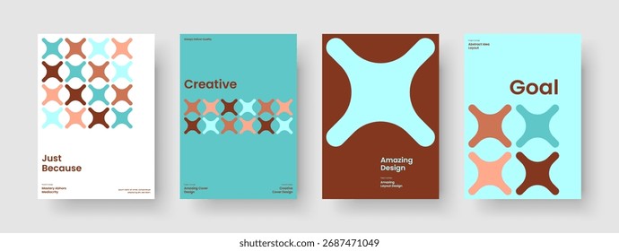 Geometric Business Presentation Template. Isolated Background Layout. Abstract Book Cover Design. Flyer. Poster. Brochure. Banner. Report. Brand Identity. Catalog. Leaflet. Portfolio. Magazine